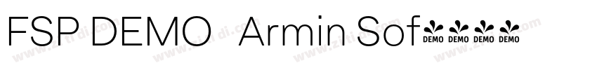 FSP DEMO   Armin Sof字体转换